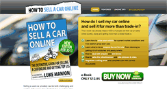 Desktop Screenshot of howtosellacaronline.com