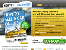 Tablet Screenshot of howtosellacaronline.com